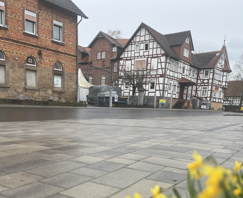 Hof Weidemüller nach der Sanierung der Ortsdurchfahrt